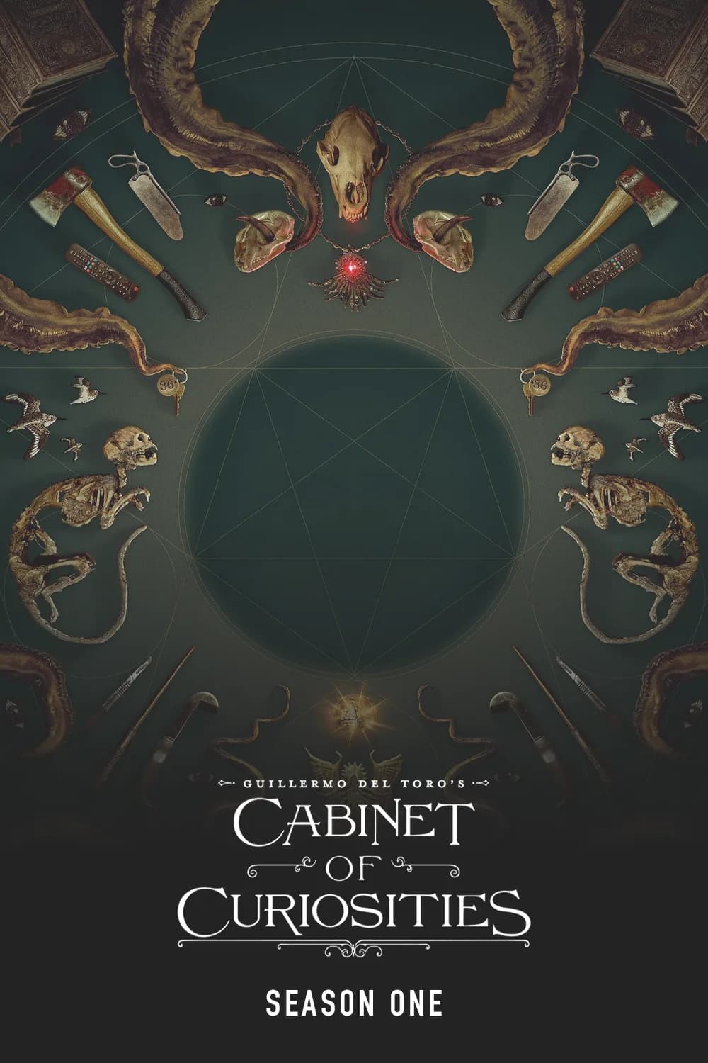 Poster artwork: Guillermo del Toro's Cabinet of Curiosities - Season 01